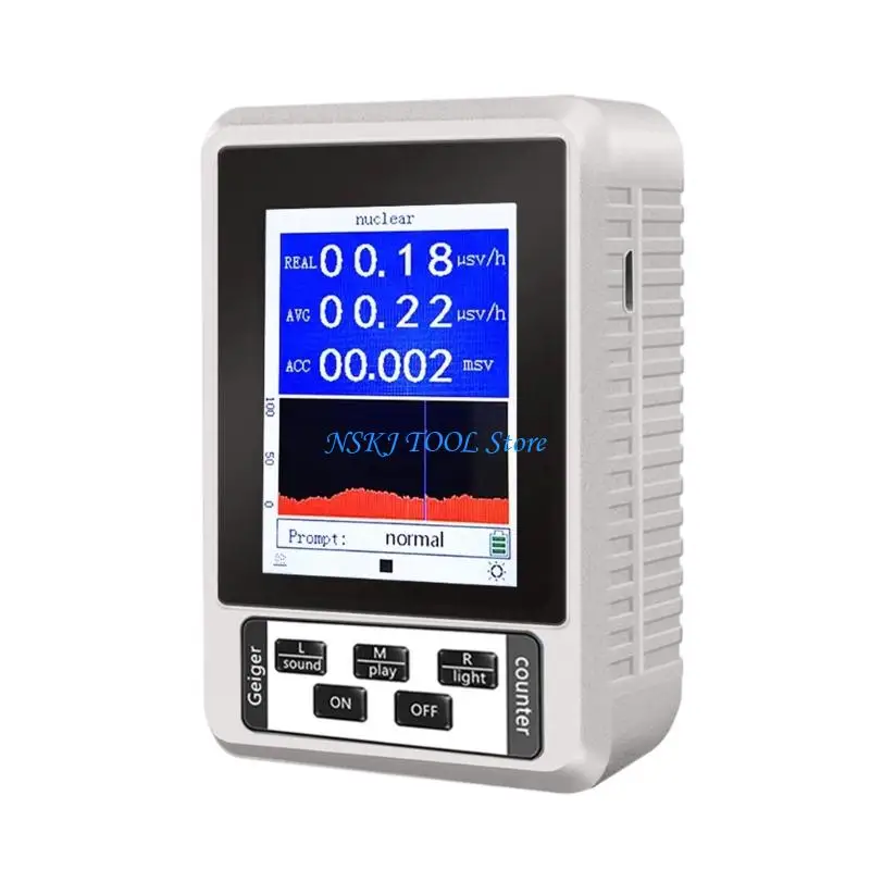 L8RC Electromagnetic Waving Meter With Three Parameters Detection Capability For Power Density Electric Field Testing