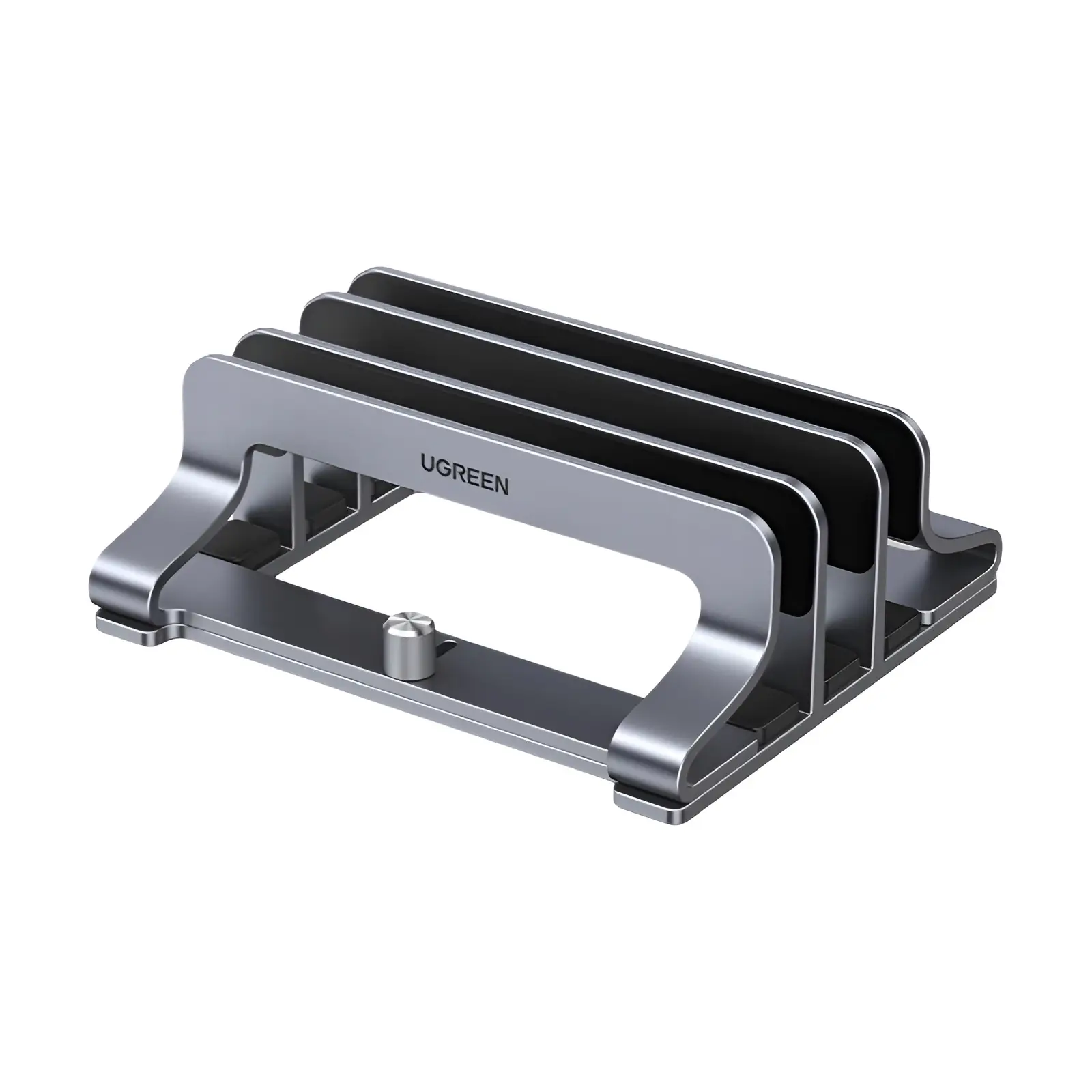 UGREEN-Suporte Vertical Laptop, Suporte Notebook Alumínio, MacBook Air Pro, Tablet, iPad, suporte do telefone, Slots triplos