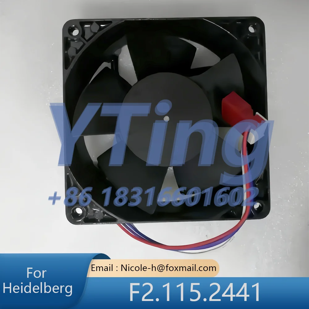 Heidelberg Printing Machine Accessories XL75 CD74 Rear Cannon Paper Delivery Fan F2.115.2441 with Plug Speed Control