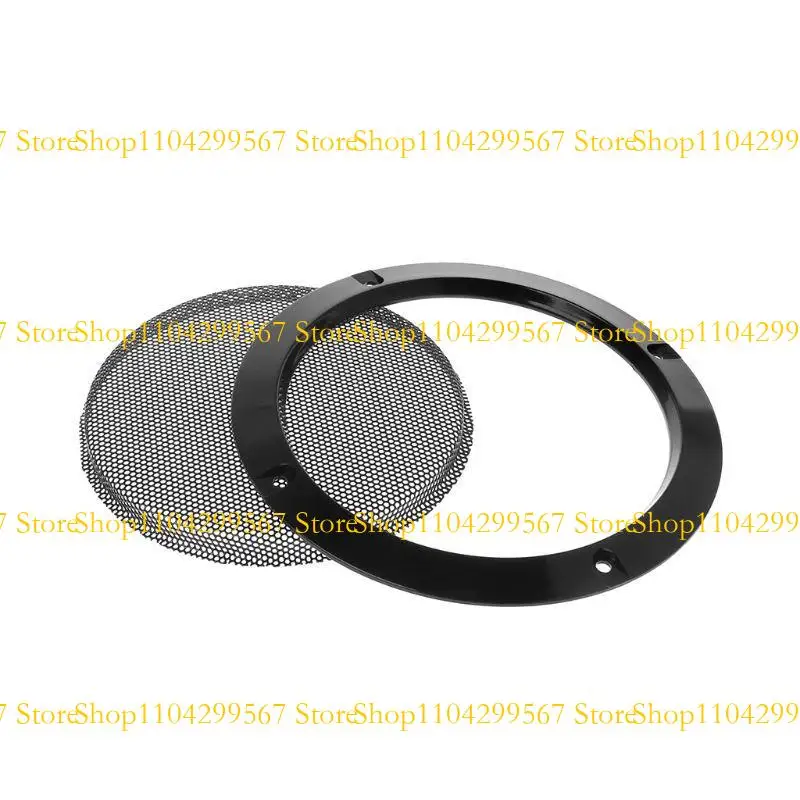 

CS1W 2PCS Shatter Resistant Stereo Speaker Mesh Protective Cover Grill Covers Easy to Install Parts Video Accessories