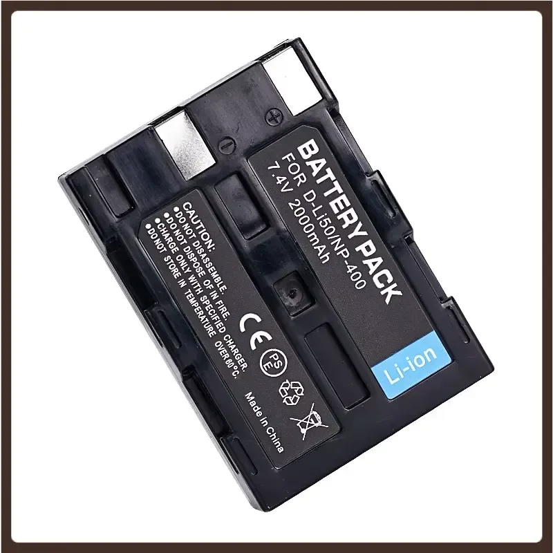 7.4V 2000mAh Battery for Minolta Pentax Camera