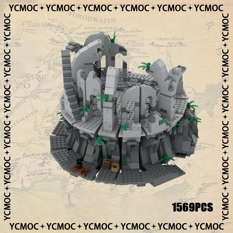 Movie Scenes Series YcMoc Building Blocks The Medieval Times Weather top Model Technology Bricks DIY Castle Street View Toys