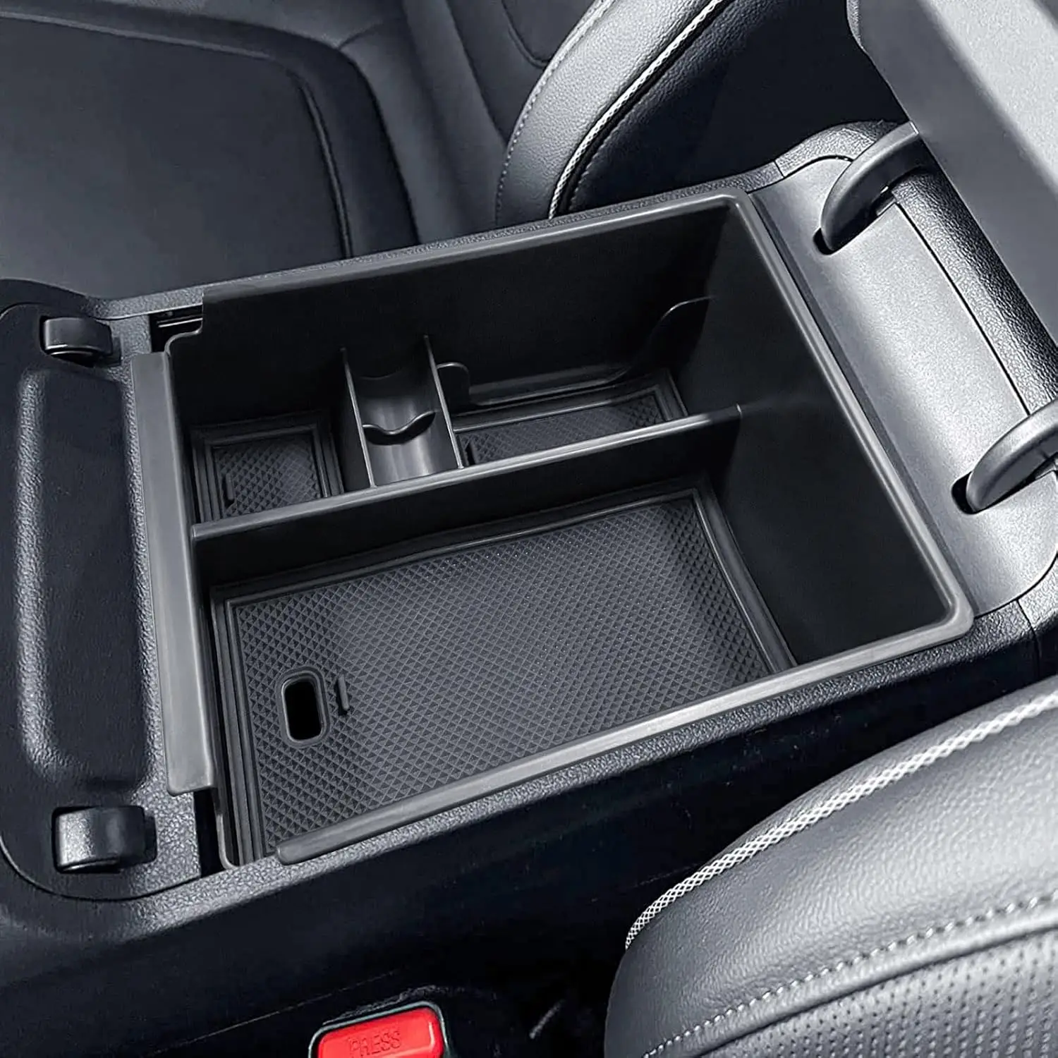 

Center Console Organizer for Hyundai 2022-2024 Tucson Plug-in Hybrid/Hybrid All Trims and Tucson Gas Limited Armrest Accessories