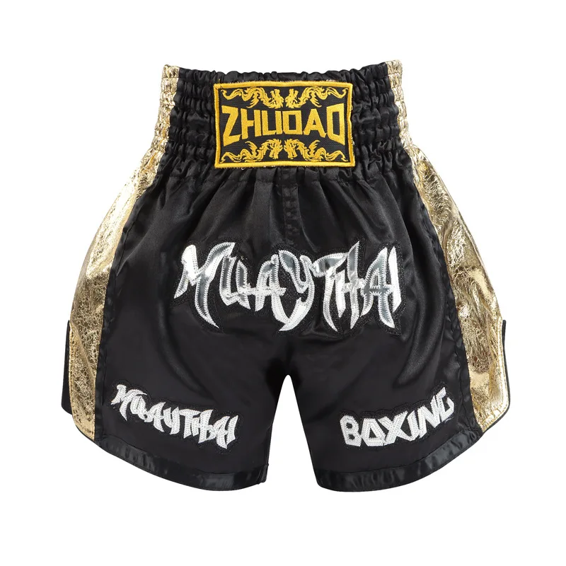 Fighting shorts, Muay Thai shorts, boxing shorts, men's and women's adult fighting training clothes, boxing gym jujitsu fighting