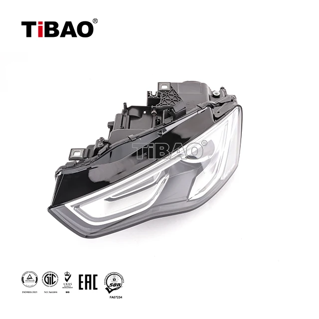 Free Shipping TiBAO E-mark CE  Headlight head car light lamp for A4 B8 A6 C7 2012-2015 8WD941033B