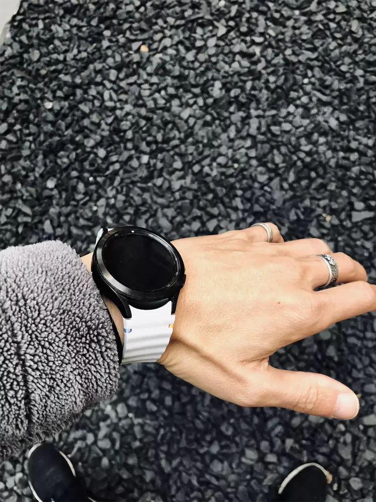 1:1 Band for Samsung Galaxy Watch 7/FE/ 5 pro/6/4 Classic 44mm 40mm 45mm No Gaps Silicone Bracelet correa Galaxy Watch 7 Straps