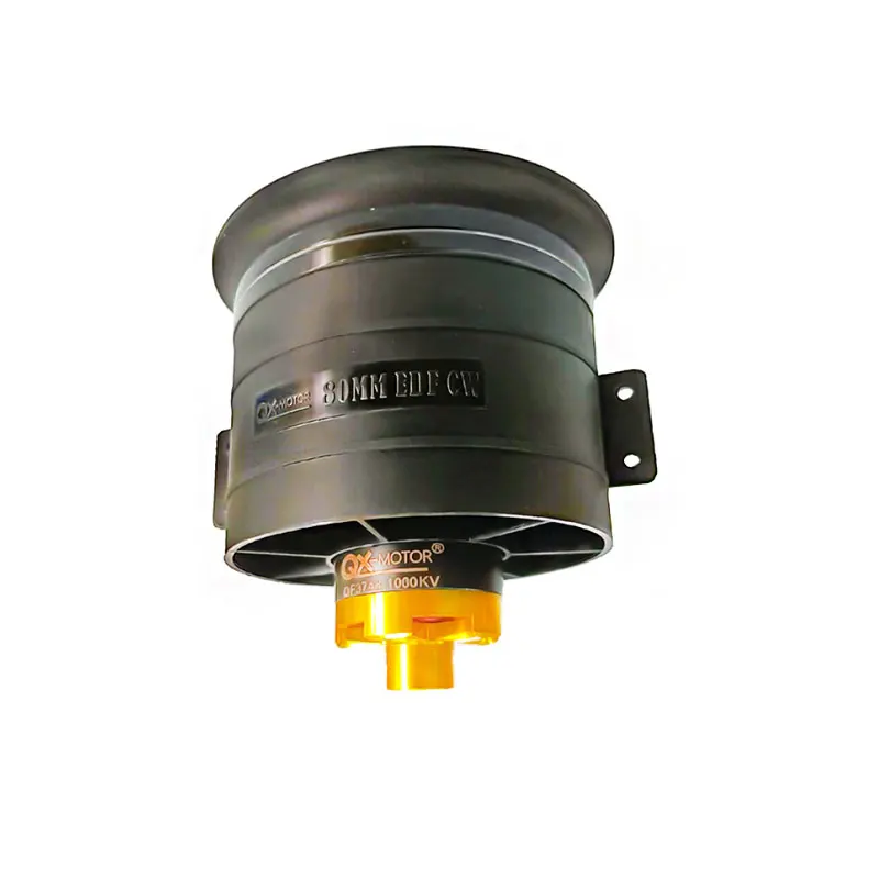 QX-MOTOR 80mm 12 lame canalisé ventilateur ensemble POUR QF-3748/3538 1000/2000KV brushless moteur et 80A/120A électriquement drone accessoires