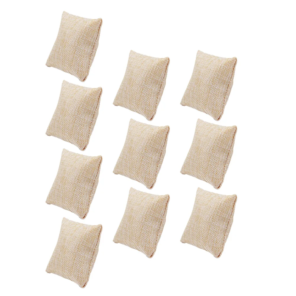 

10pcs Watch Pillow Jewelry Display Stand Bracelet Bangle Holder Chain Organizer For Storage Decor Display Tool