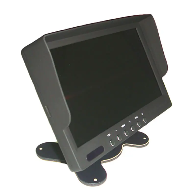 Car monitor 7 inch high definition video recorder screen 1024X600 large truck bus school bus monitoring LCD