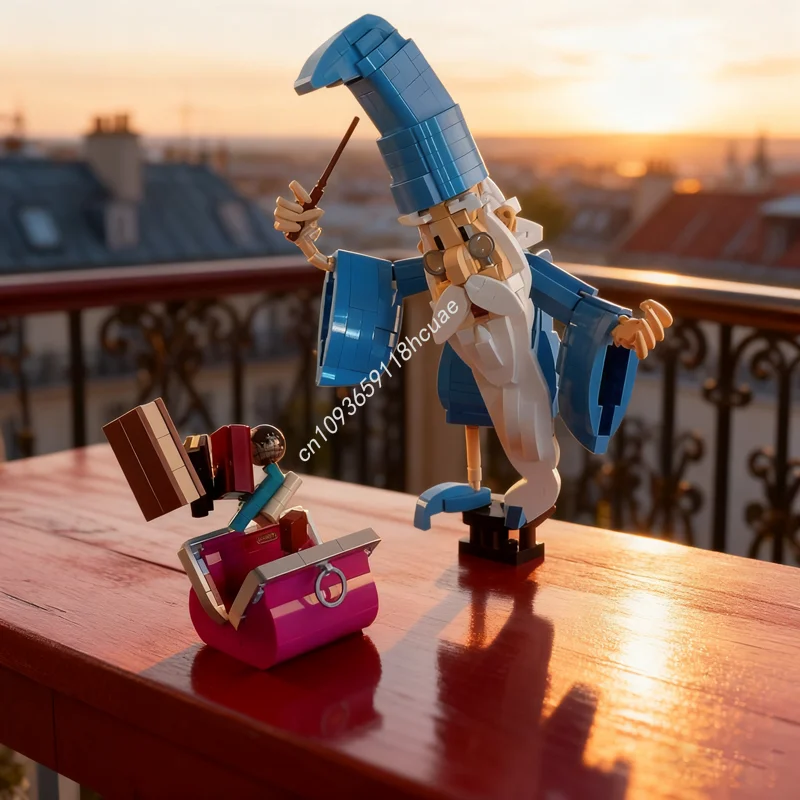 

1690pcs MOC Merlin StensbyLego Disneienyed Model Building blocks toys Construction Christmas gift Assemble idea Education Brick