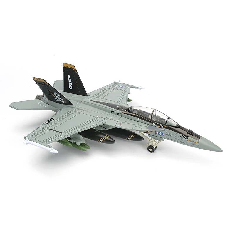 1/72 Kreative Militär-Serie Bausteine F/A-18 Hornet Angriffsjet Mehrzweck-Kampfflugzeug Spielzeug für Weihnachtsgeschenke – Detail 6