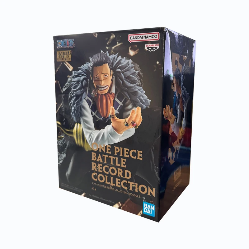 Bandai Original Banpresto Anime One Piece BRC Battle Record Sir Cocodrilo PVC figuras de acción juguetes de modelos coleccionables