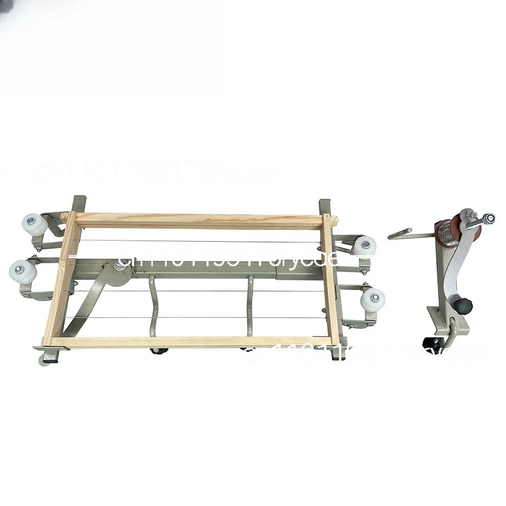 Beekeeping tool, nest frame tightener, nest frame threading device, nest frame threading device, beehive, nest base beehive
