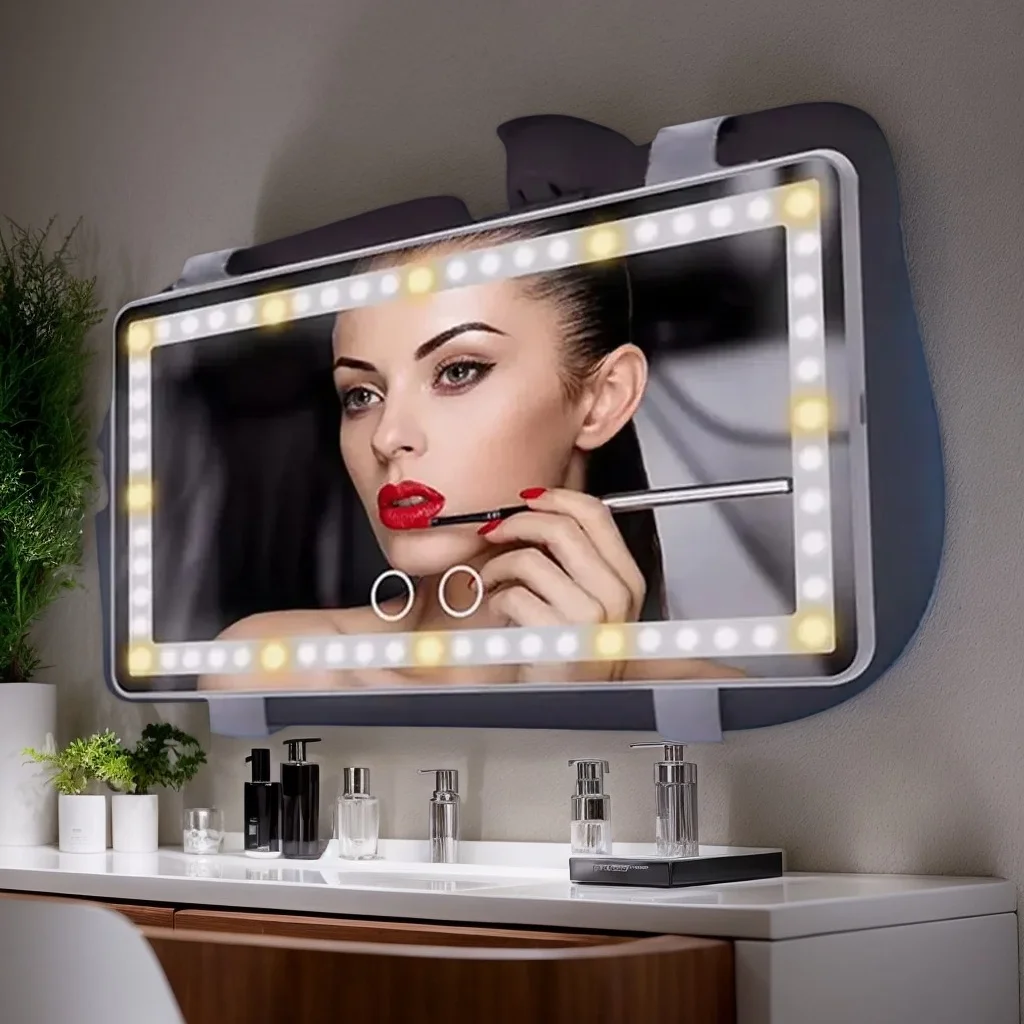 

Большой кронштейн для телефона-грузовика — регулируемое лево-правое, вращающееся крепление для использования в автомобиле или настольном компьютере (подходит для всех мобильных телефонов)