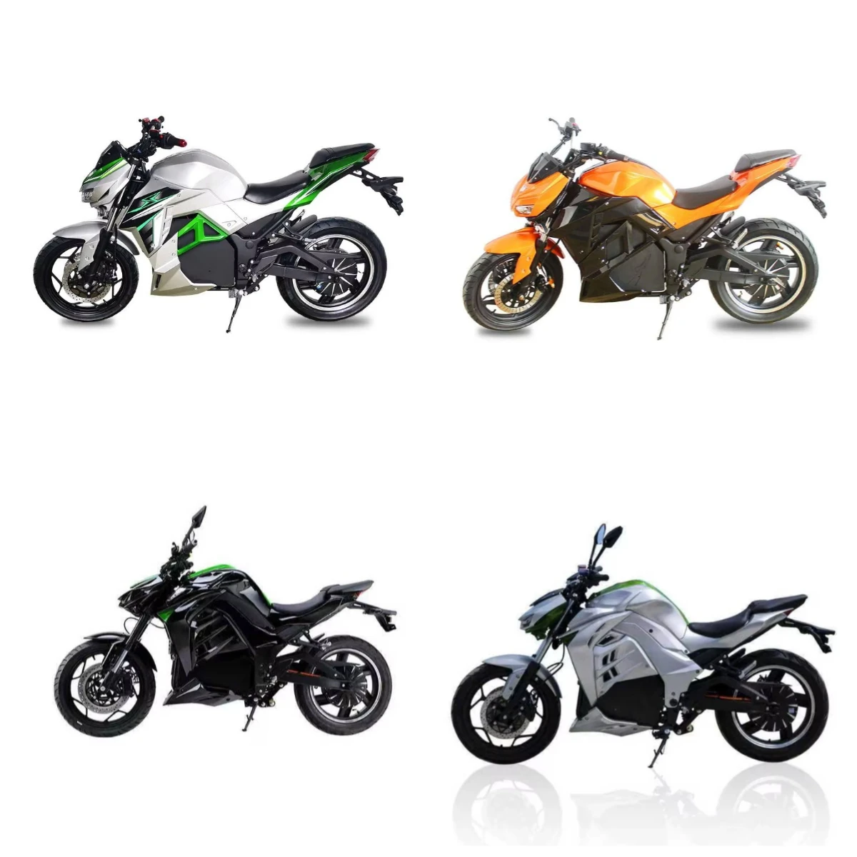 Krono Wild 3000W Two-Wheel Electric Motorcycle Wheel Motor Brushless Streetbikes Off-Road Motorcycles 90km/h Speed Without Batte