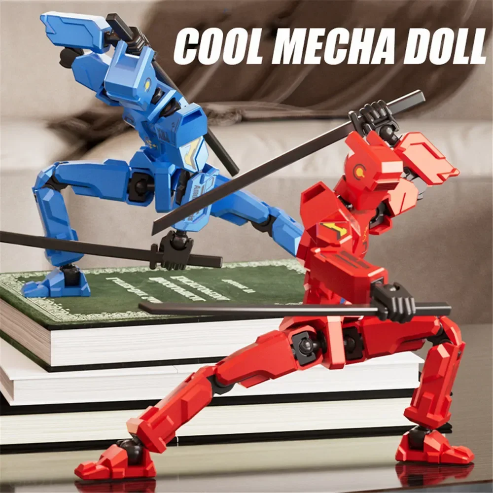 New Mecha Titan 13 Action Figures T13 Figure Multi-Jointed Movable Lucky 13 Action Figure Nova 13 Action Figure Dummy