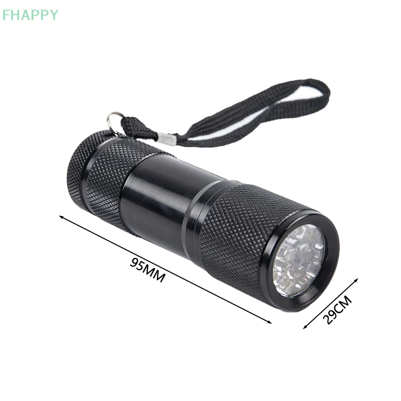 간호사 간병인을 위한 실용적인 적색 LED 손전등, 적외선 정맥 이미지, 625nm 적색 조명, 9 LED 토치 정맥 파인더