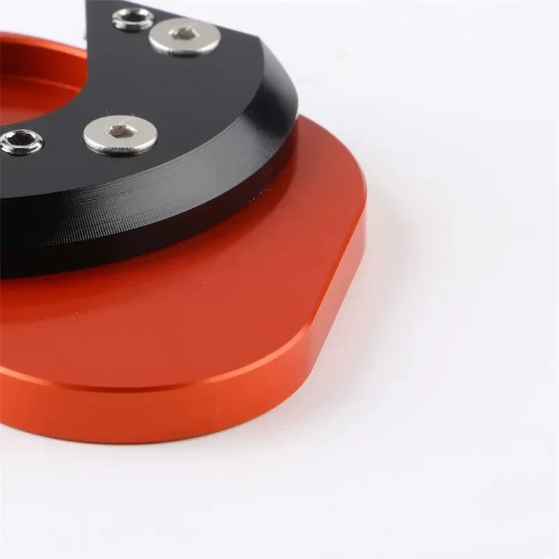 FOR KTM RC/Duke Aluminum Kickstand Enlarger Direct Fit Anti-Sink Motorbike Stability Improvement Part Drop-resistant Rust-Proof