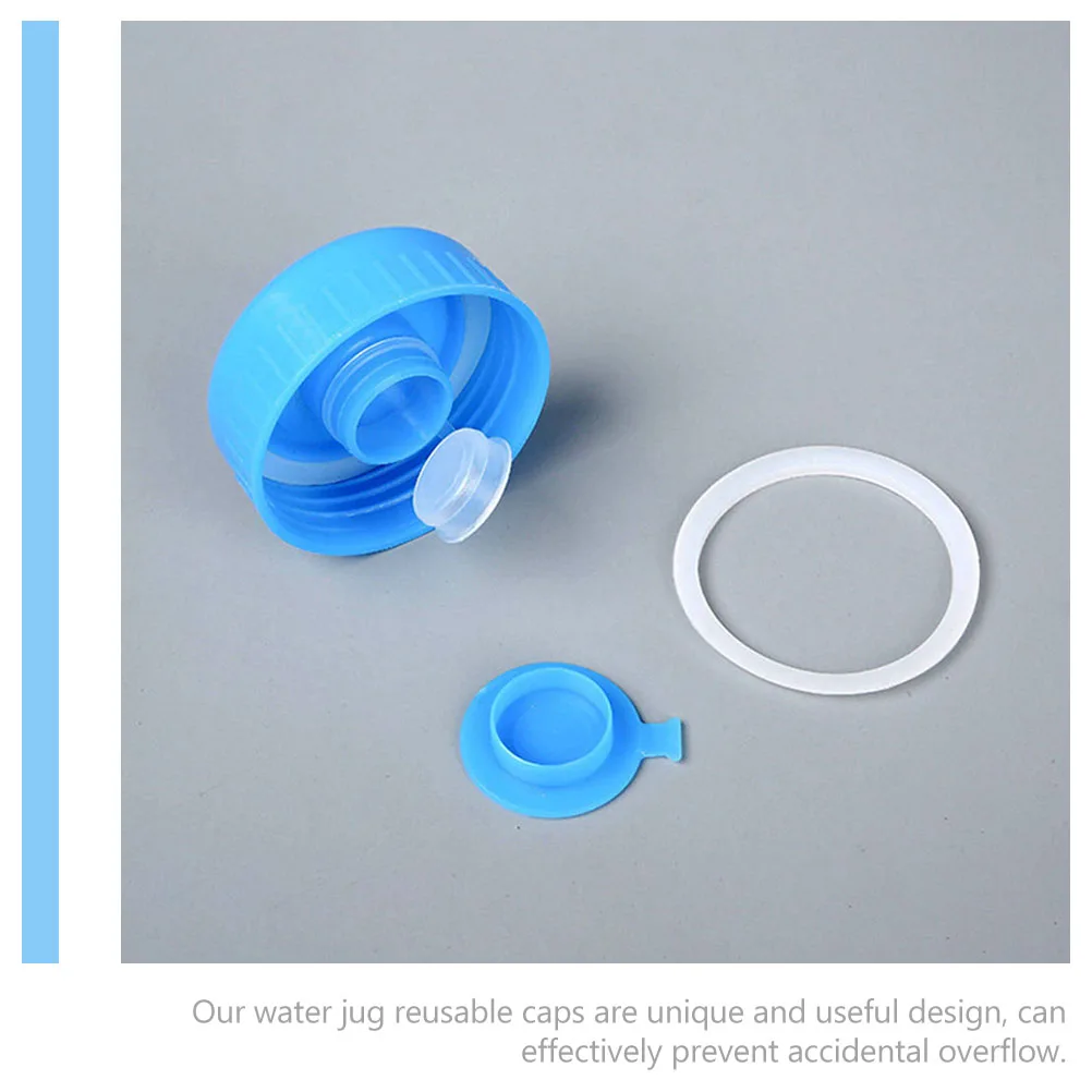 

10pcs Water Jug Cap Sealing Bucket Replacement Lids Non Spill Caps for Bottles Plastic Anti Splash Reusable Bottle lids Water