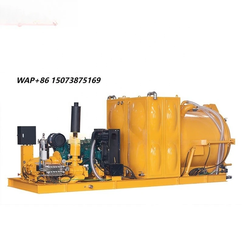 2500bar 25lpm Hot Sale High Pressure Water Jet Cleaner for Road Mark Remove