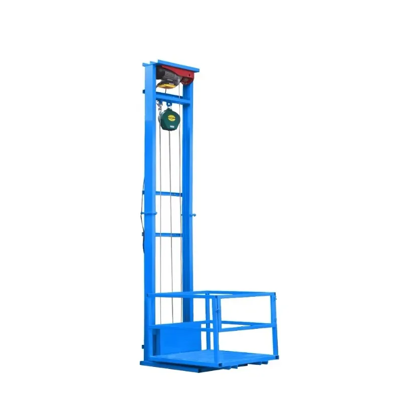 2-12M Electric Lift 500kg Capacity Home Warehouse Factory Industrial CE Certified Indoor Customizable Design