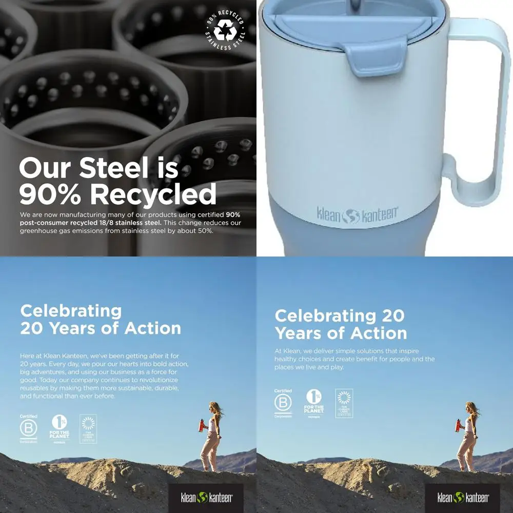 

Синий изолированный стакан из нержавеющей стали на 36 унций с откидной крышкой и соломинкой, можно мыть в посудомоечной машине