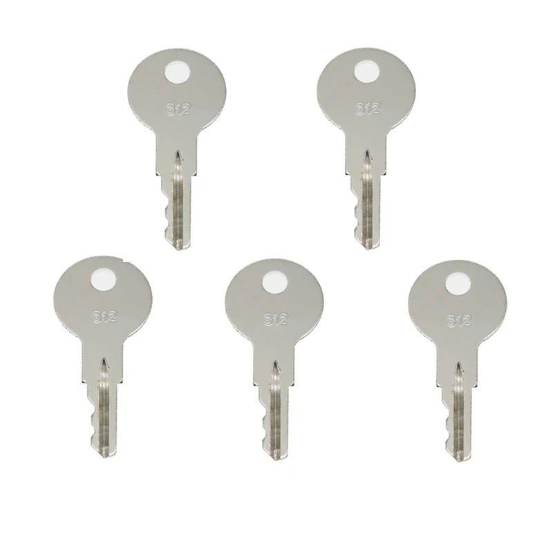 5 Pcs 312 Key For Champion Crown Case Ford Caterpillar Linkbelt Models  68095 Free Shipping