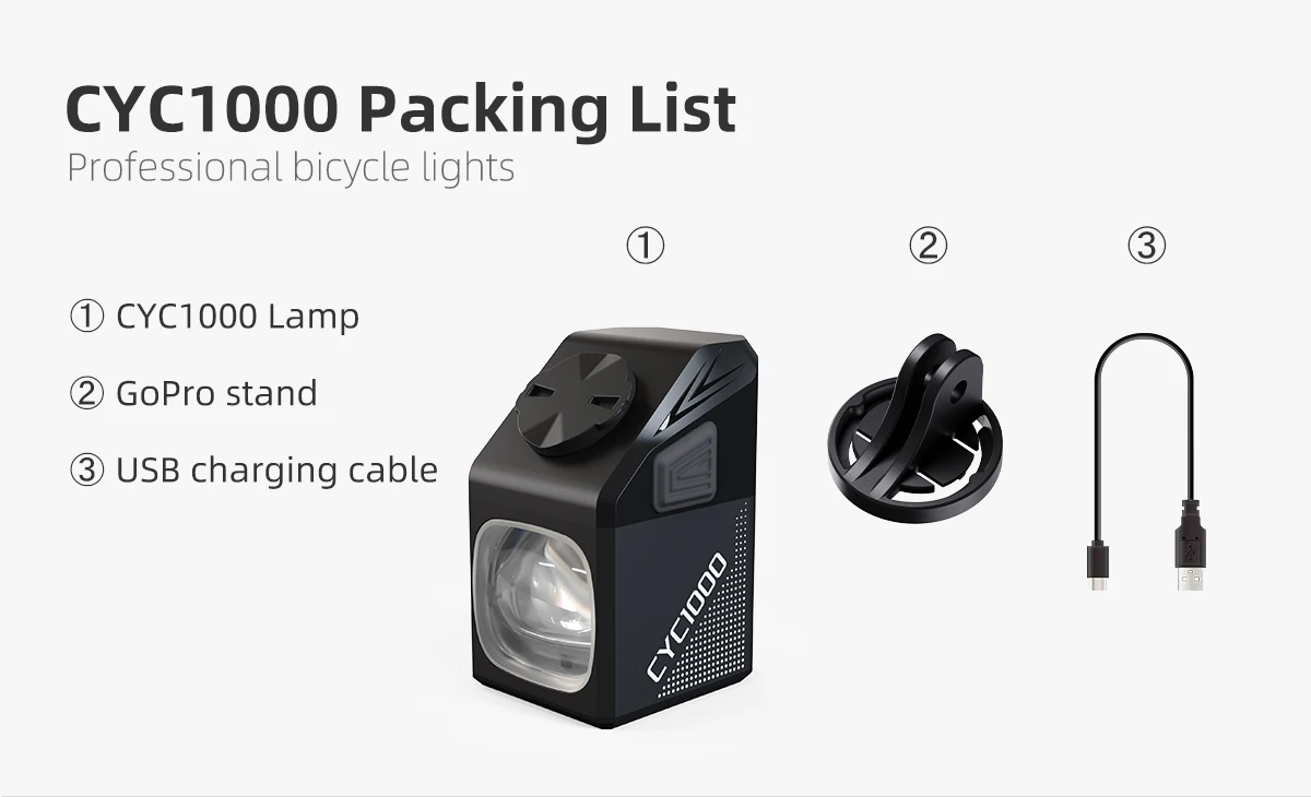Luci Bici Ricaricabili USB-C 1200 Lumen – Kit Anteriore E Posteriore Con 4+5 Modalità - 5