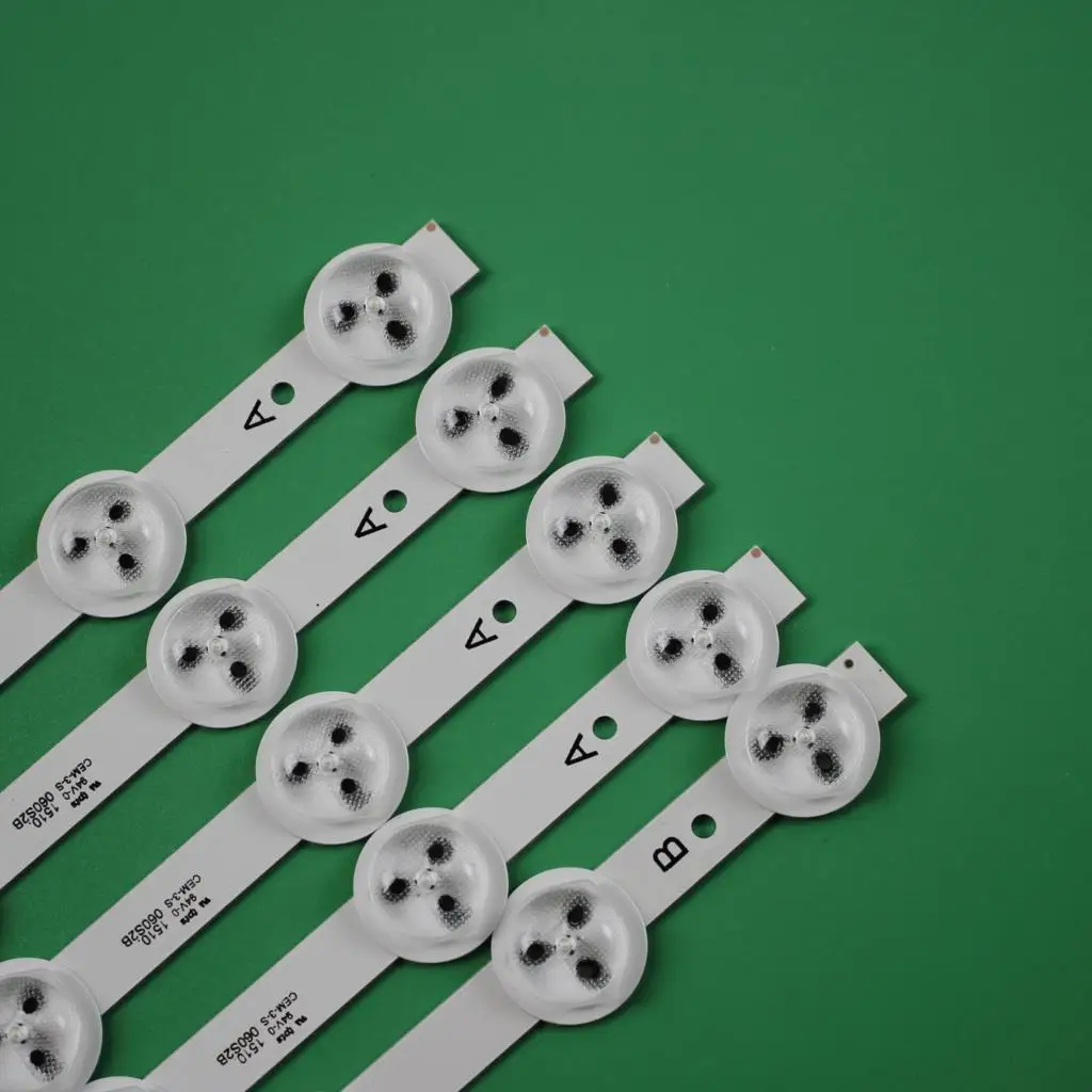 5 個 LED バックライト 40DLED_A B タイプ VES400UNDS-2D N03 N04 JT014001/01 LED40127 LED40287 LED40127FHD 40287FHD