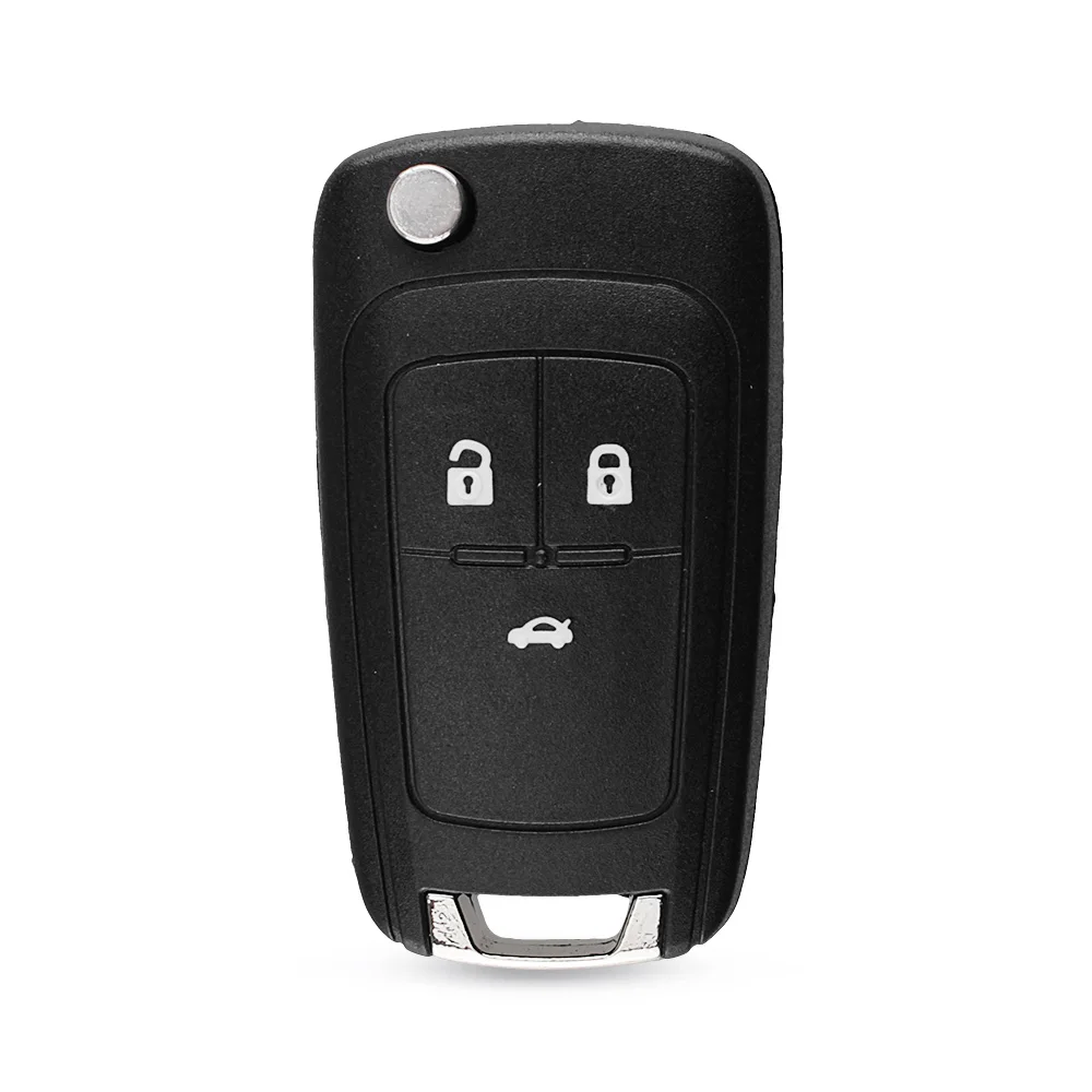 KEYYOU 2/3 Button Replacement Flip Folding Remote Car Key Shell Case For Chevrolet Cruze Epica Lova Camaro Impala Aveo For Opel