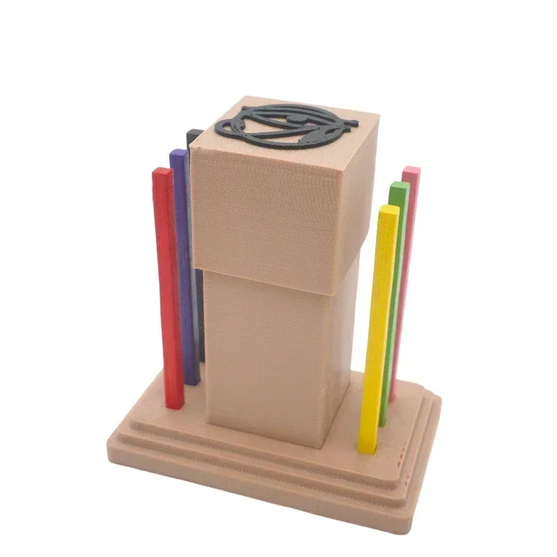 

Large Color Telepathy Sticks Magic Trick Stage Illusion Gimmick for Mentalism Magician Prediction Magia Props