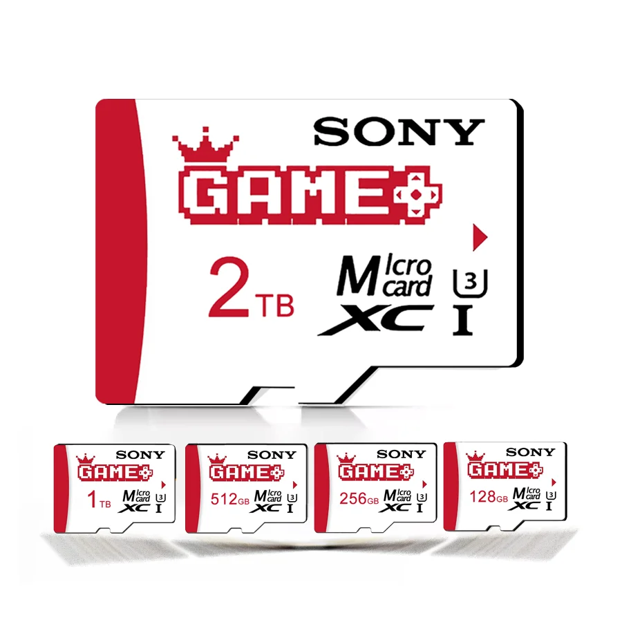 

Sony 2TB 1TB 512GB 256GB 128GB 64GB High Speed Mini Memory Card TF Card C10 U3 A1 for Drone Audio Surveillance Device