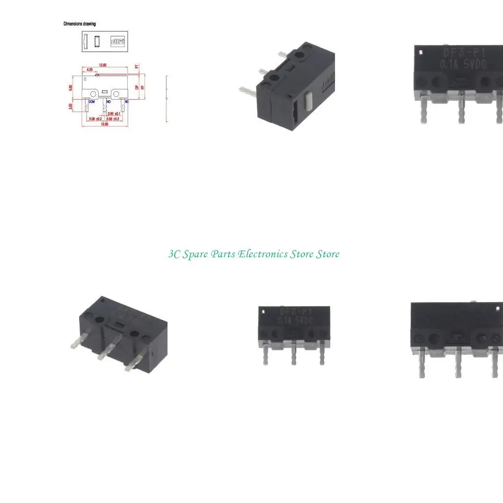 

SZ Original Zip DF3 0,78N 20 миллионов для срока службы Micro Switch Mouse Switch