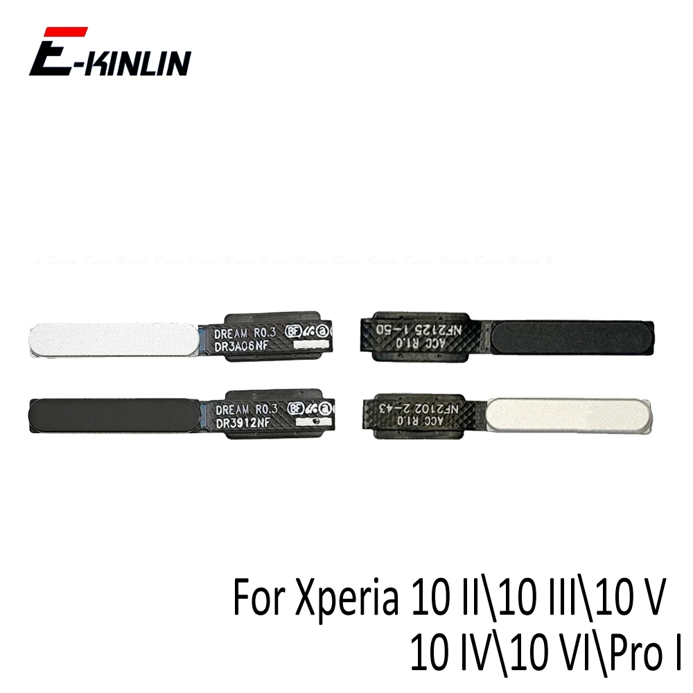 Power-Taste Touch ID Fingerabdrucksensor Menü-Taste Flexkabel für Sony Xperia Pro I 10 II III Lite IV V VI
