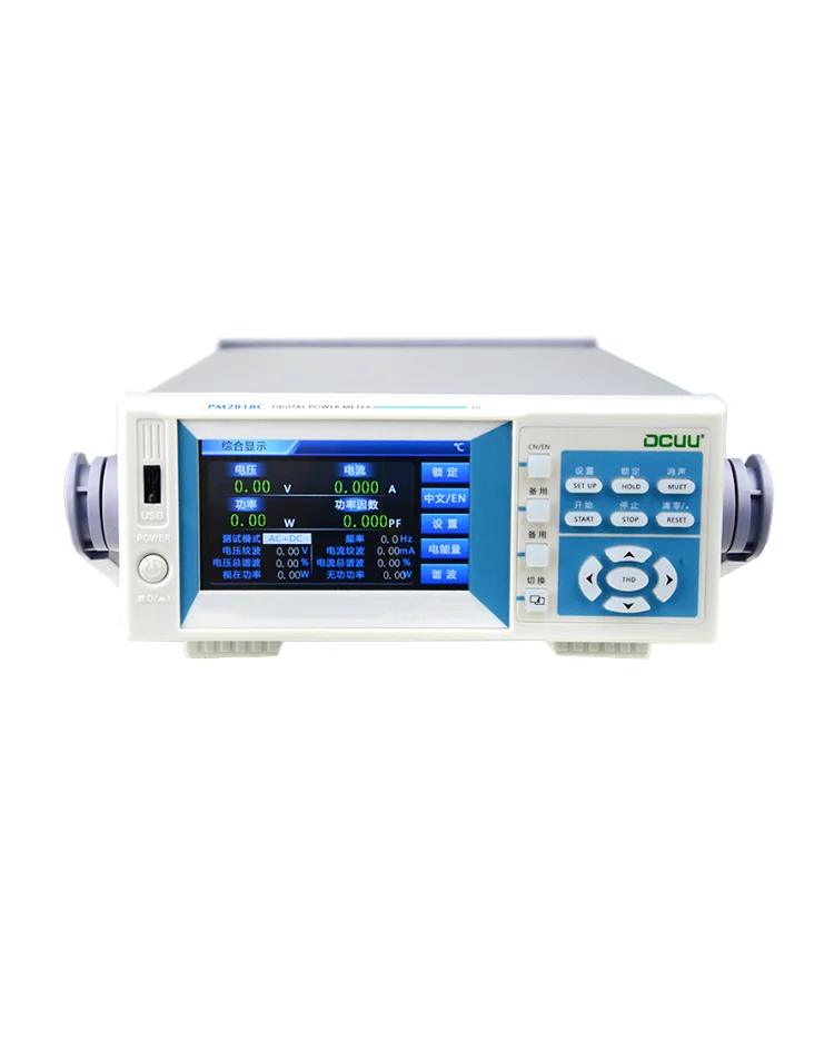 Smart 3-Phase AC/DC Power Analyzer with Harmonic Detection & Electrical Parameter Measurement