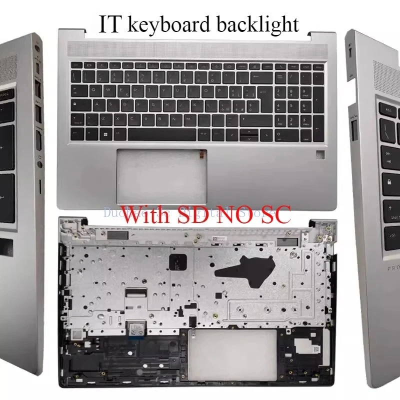 New SP UK LA GR US Laptop Palm Pad Keyboard For HP Probook 450 G9 455 G9 450 G8 455 G8 Host Cover Keyboard N01933/N01934-001 view 4