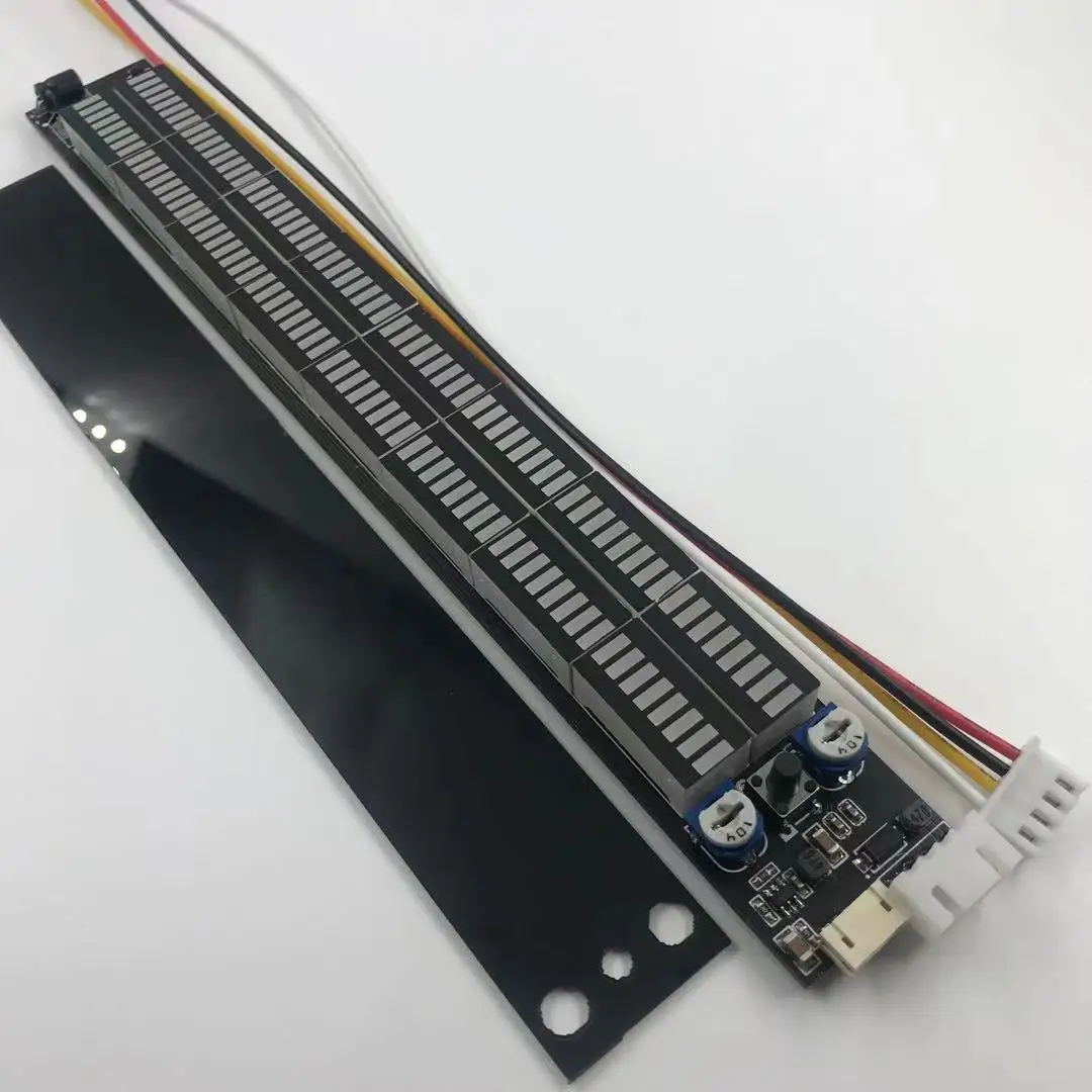 Imagem -02 - Multi-mode 64 Led Indicador de Nível Música Stereo Spectrum Display Atmosfera Luz Áudio Ritmo Lâmpada dc 12v 24v Jogador Carro
