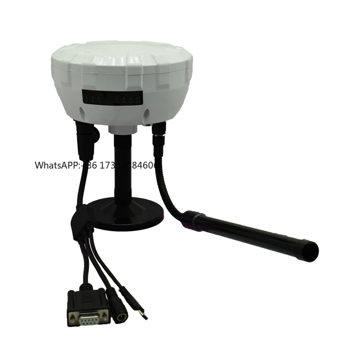 GNSS RTK base and rover receiver  modle antenna  bluetooth 5.0 with 433mhz  radio 2w 10KM  usb waterproof IP67