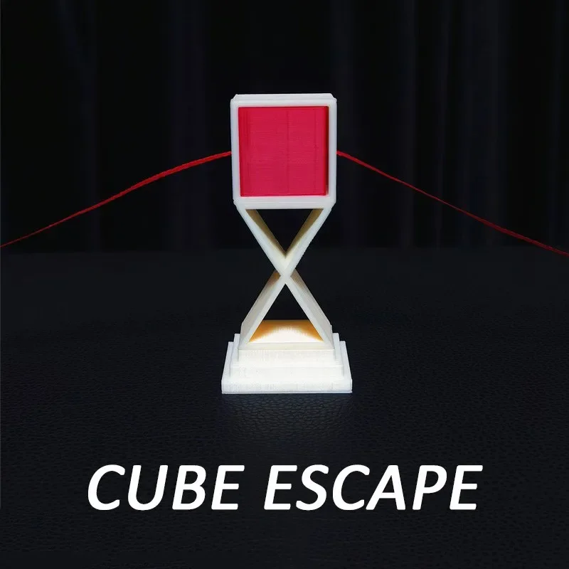 Cube Escape Stage Magic Tricks Cube Escape from Frame Illusion Close up Mentalism Magia Magie Magicians Prop Gimmick Accessory