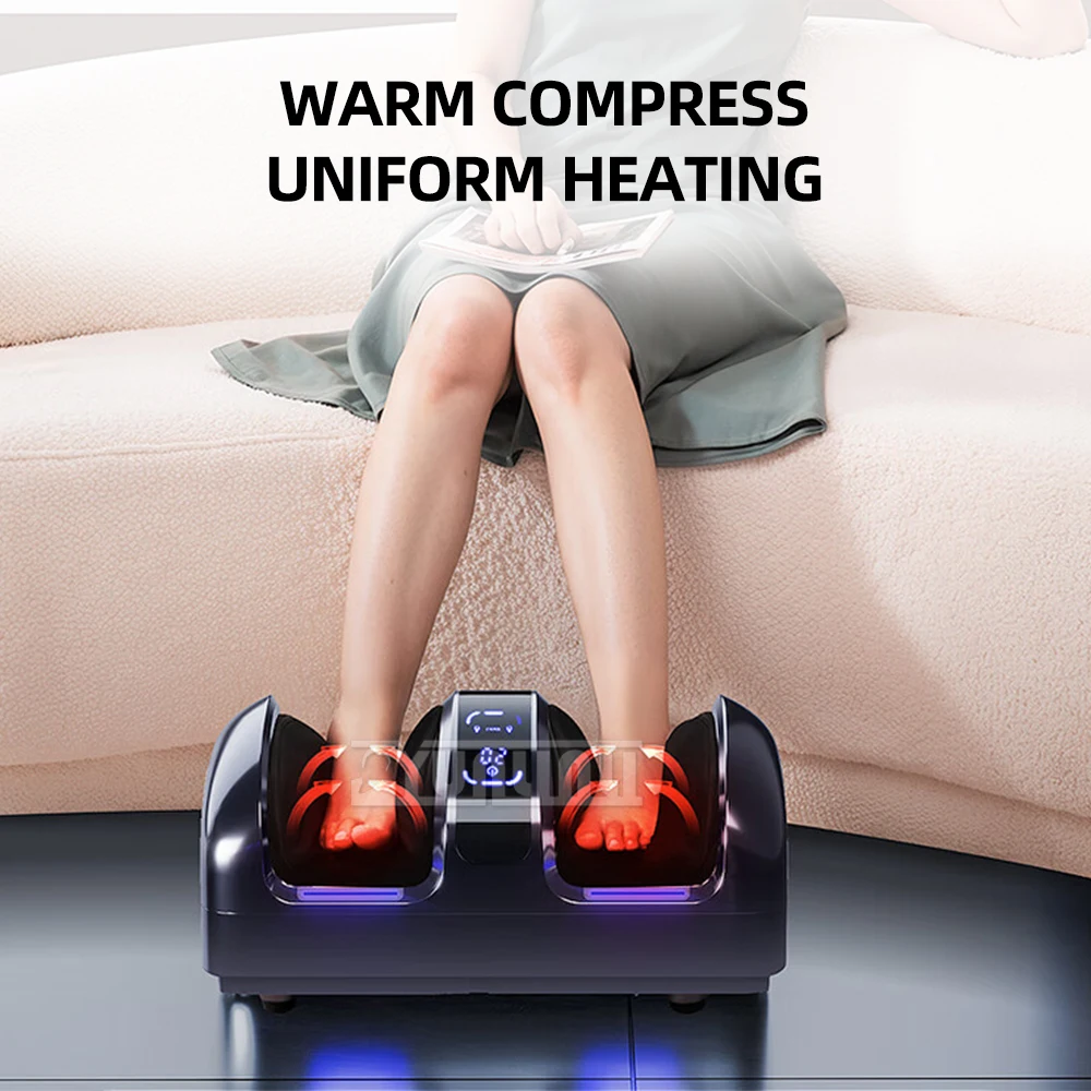 Yunlin Li Foot Massage Machine, Fully Automatic Household Leg And Foot Massager Kneading Heating Acupuncture Points