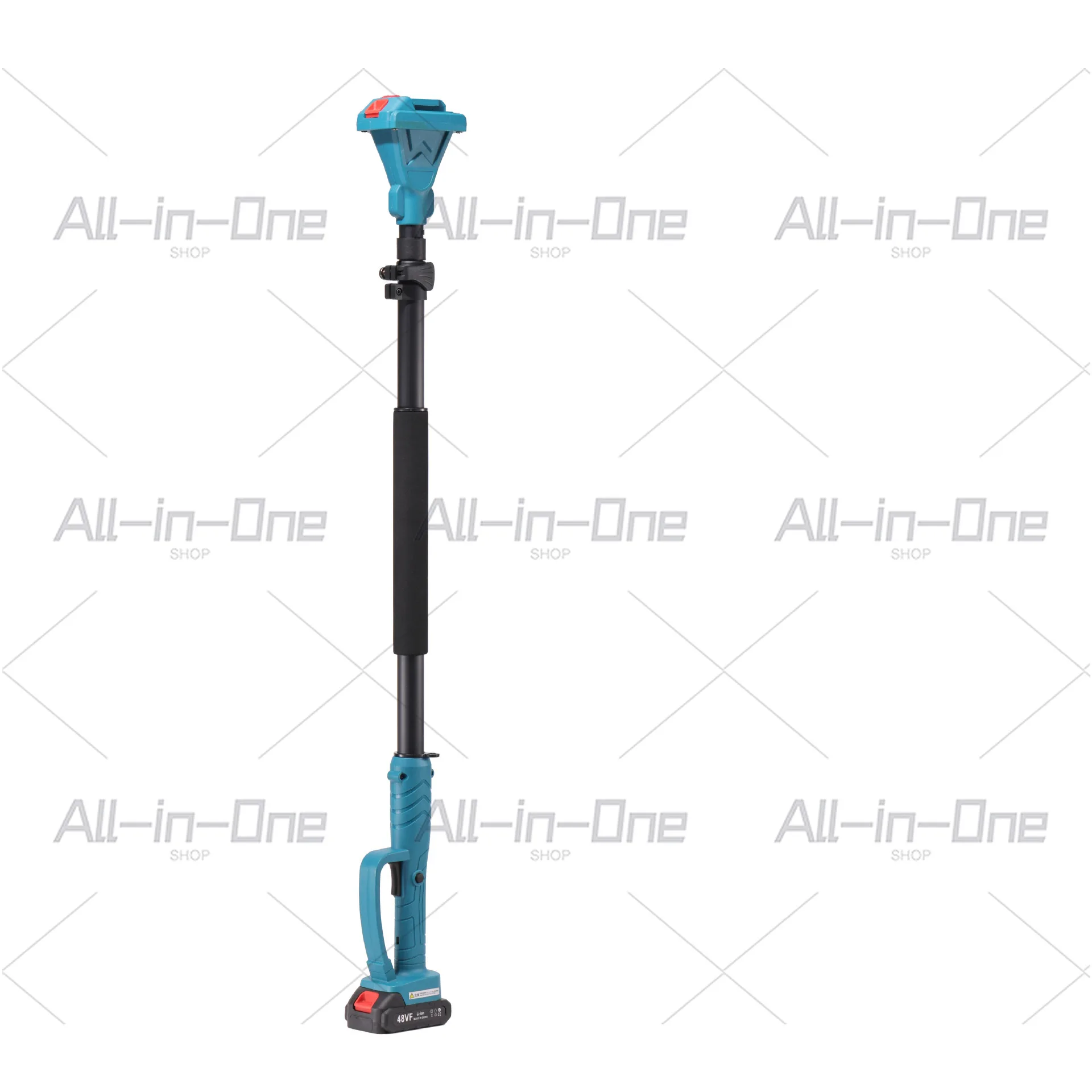 Aluminum alloy manual telescopic rod multifunctional high branch rod lithium