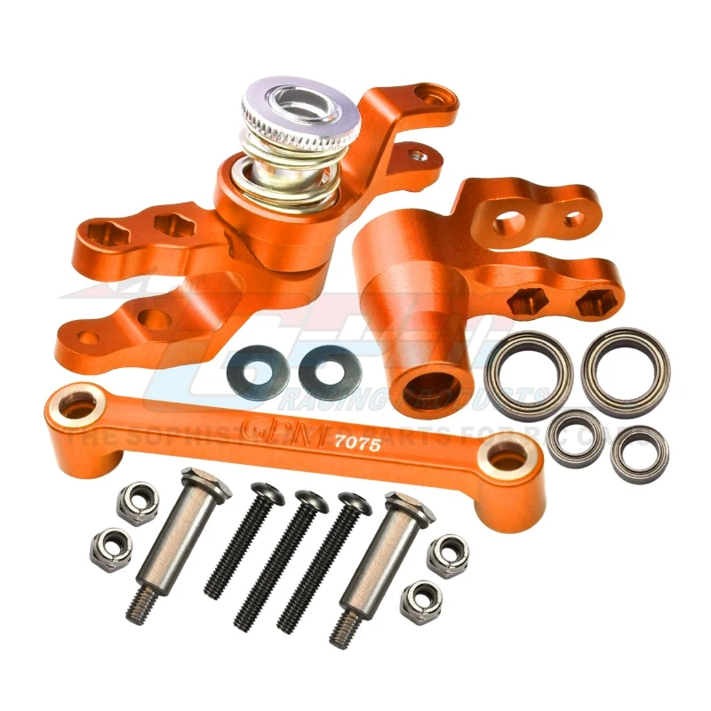 GPM Metalen Stuur Bellcranks Stuurinrichting 8946 voor Traxxas 1/8 MAXX SLASH 6 S 1/10 MAXX V2 2.0 4 S 4WD Monster Truck RC Auto