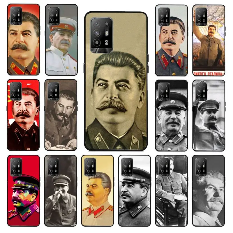 Stalin Soviet funda Phone cover For OPPO A74 A78 A98 A94 A54 A72 5G A57 A96 A53 A9 A73 2020 A53S 4G Cases coque