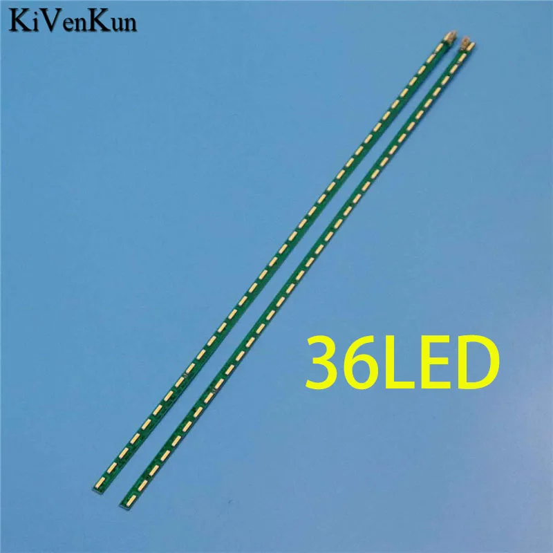 Tira de LED para iluminación trasera 36 barras de lámpara BMS 43 pulgadas L/R-Type 8520 1 Chip PKG 72EA REV.00 Kits bandas 43 pulgadas FHD L/R-Type REV 0,4 carriles cinta