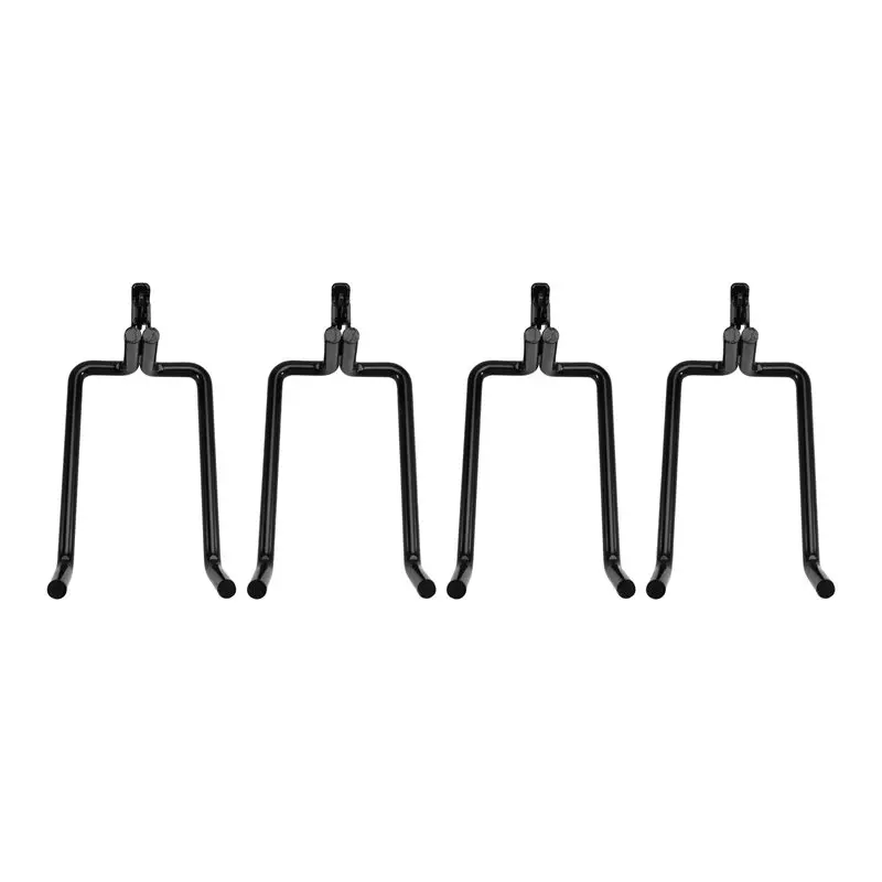 

AA05 E-Track Сверхмощная вешалка для лопаты Инструмент Двойной крючок J Закрытая гусеница для прицепа Аксессуары для магазина Инструменты с длинной ручкой