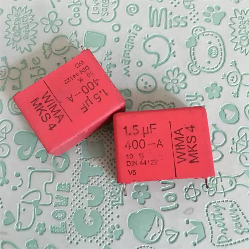 

10PCS German WIMA MKS4 series 1.5uf400V fever audio coupling infinite film capacitor