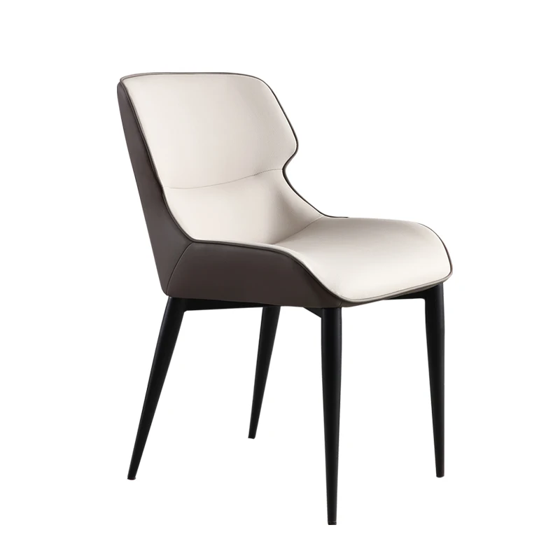 

Modern Minimalist Dining Chair Home Nordic Light Luxury Armchair Dining Table Stool