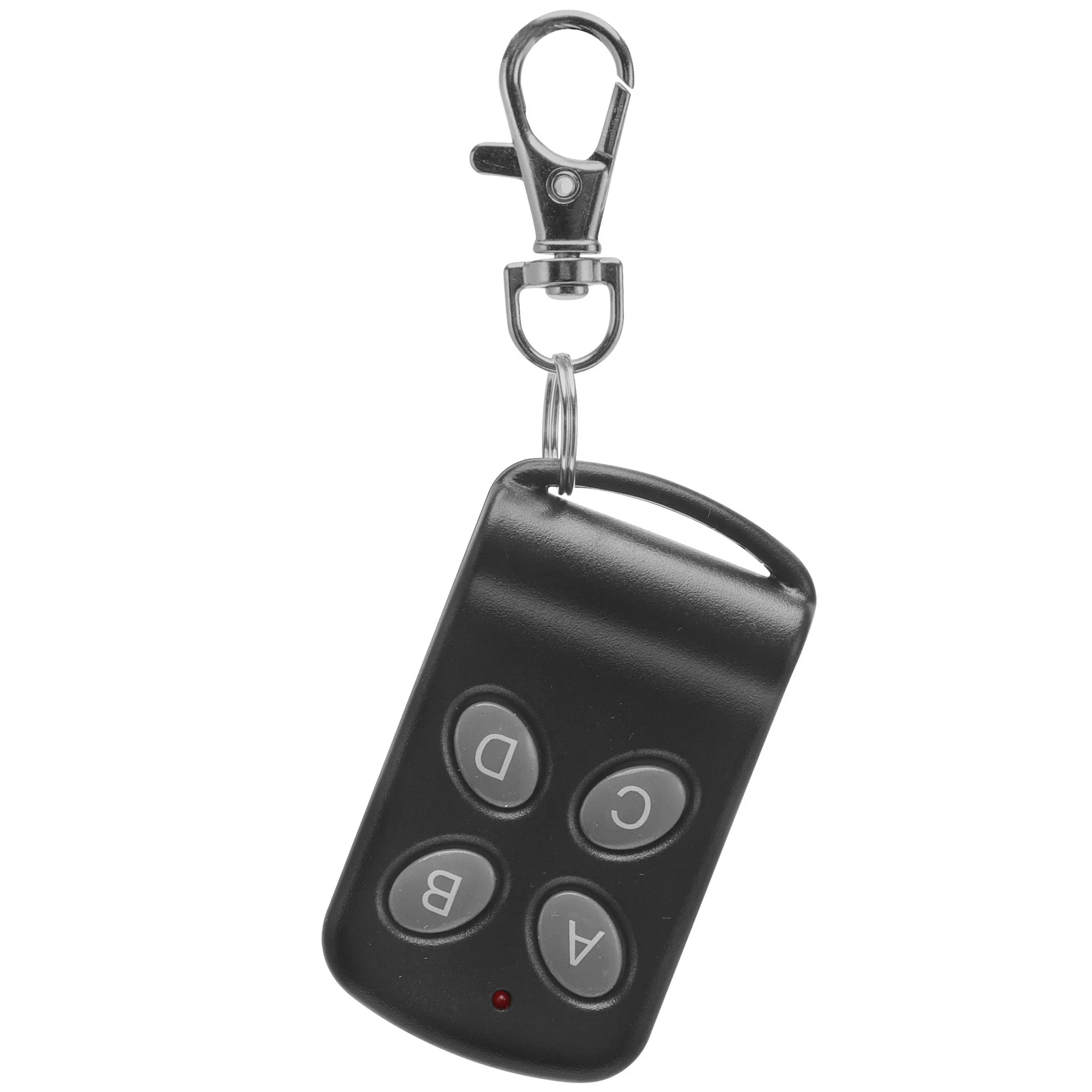 Baterias 433 controle remoto controlador de porta elétrica chave fob botão de garagem 4 botões borboleta substituição preto keyless entrada