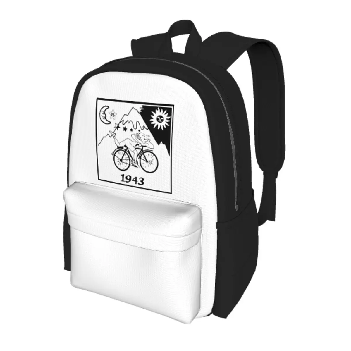 

Discovery Of LSD Albert Hofmann Student Backpack School Bag Hiking Travel Daypack for Men Women Bookbag Shoulder Bags