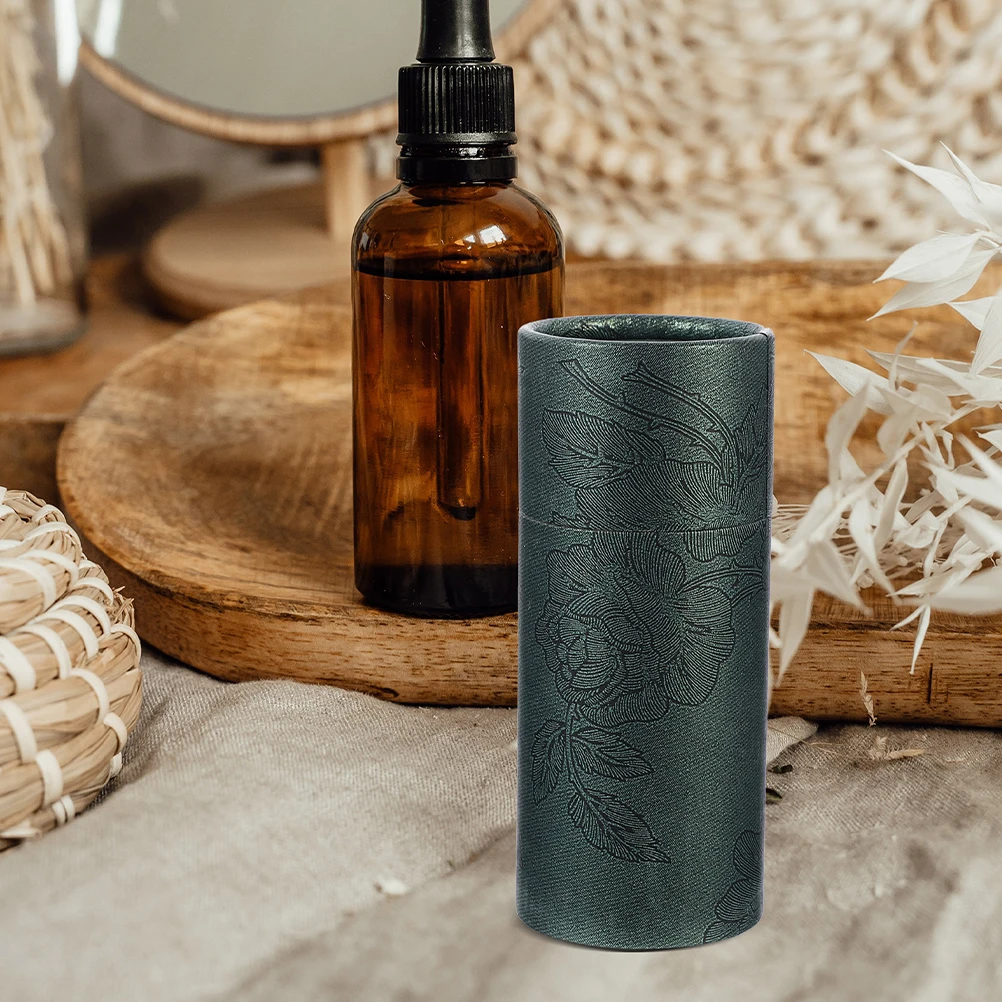 

15Pcs Essential Oil Bottle Packaging Boxes Cylindrical Gift Storage Tubes Tea Leaf Paper Jar Portable Packing Case Multipurpose